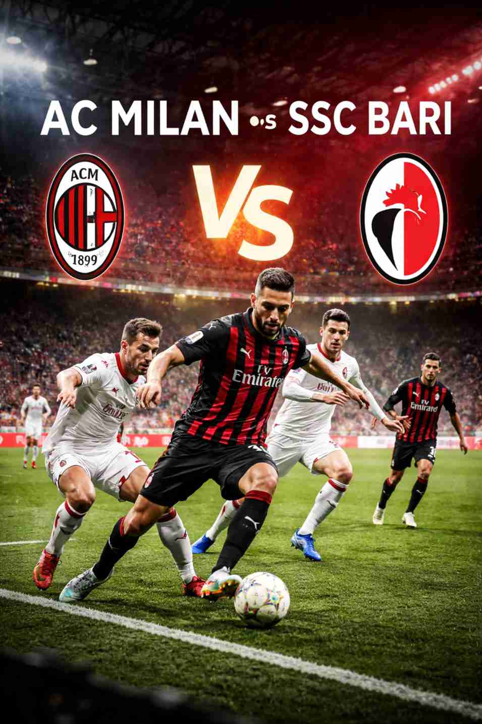 ac milan vs ssc bari timeline