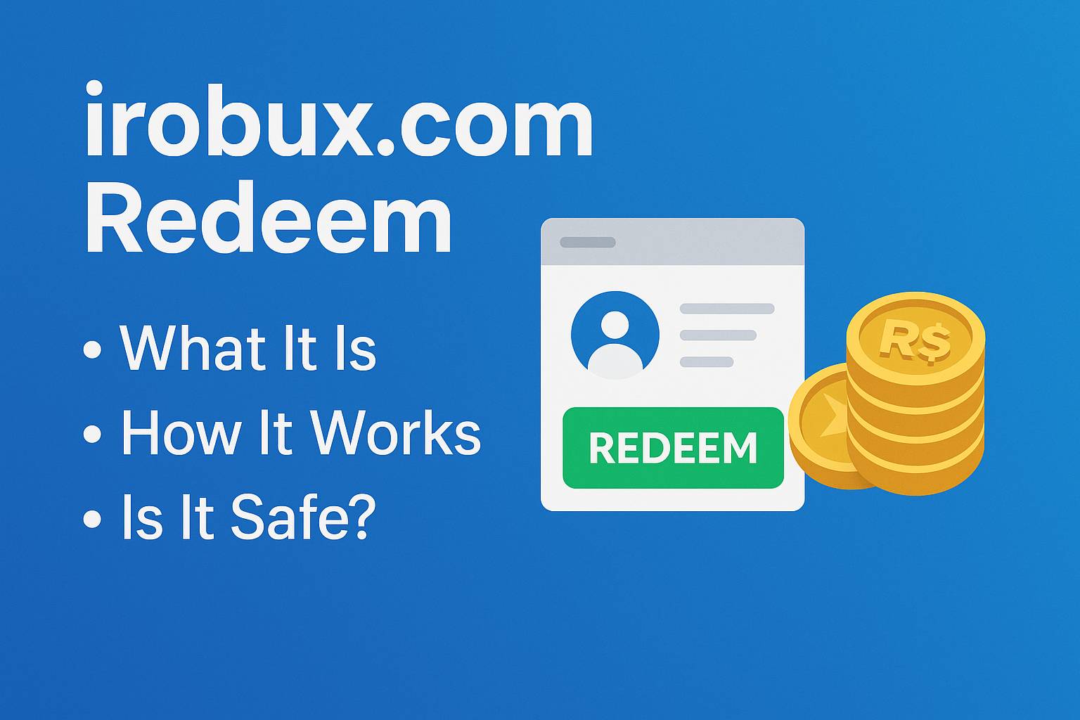 Irobux.com Redeem